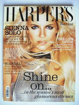 <!--2007-01-->Harper's Bazaar magazine - January 2007 - Sienna Miller cover