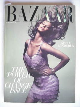 <!--2007-10-->Harper's Bazaar magazine - October 2007 - Gisele Bundchen cov