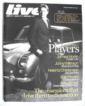 Live magazine - James Martin cover (3 June 2007)
