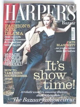 Harper's Bazaar magazine - March 2006 - Cate Blanchett cover