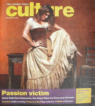 Culture magazine - Anna Caterina Antonacci cover (3 December 2006)