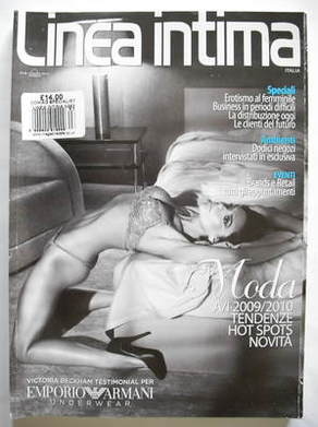 Linea Intima magazine - January 2009 - Victoria Beckham cover