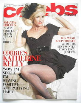 <!--2009-10-18-->Celebs magazine - Katherine Kelly cover (18 October 2009)