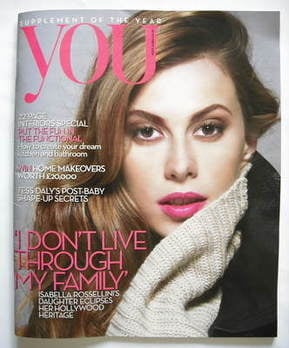 You magazine - Elettra Wiedemann cover (18 October 2009)