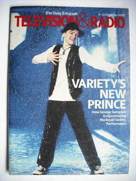 Television&Radio magazine - George Sampson cover (6 December 2008)
