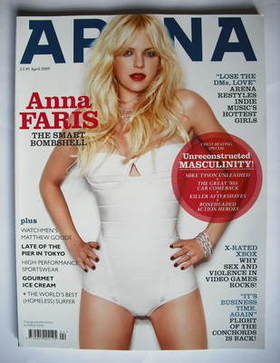 Arena magazine - April 2009 - Anna Faris cover
