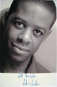 Adrian Lester autograph (hand-signed photograph)