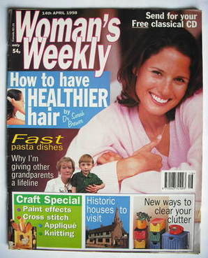 Woman's Weekly magazine (14 April 1998)