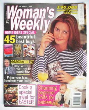 Woman's Weekly magazine (7 April 1998)