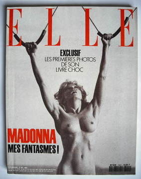 French Elle magazine - 12 October 1992 - Madonna cover