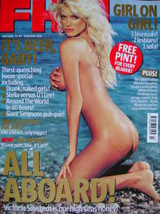 <!--2003-07-->FHM magazine - Victoria Silvstedt cover (July 2003)