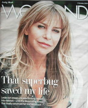 Weekend magazine - Leslie Ash cover (17 October 2009)