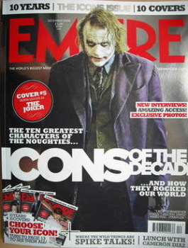 Empire magazine - Heath Ledger cover (December 2009)