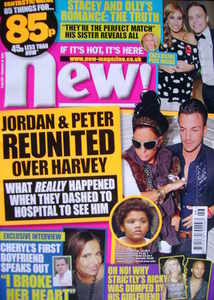 <!--2009-11-16-->New magazine - 16 November 2009 - Jordan and Peter Andre c