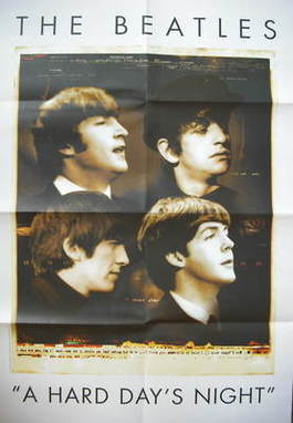 The Beatles - A Hard Day's Night poster