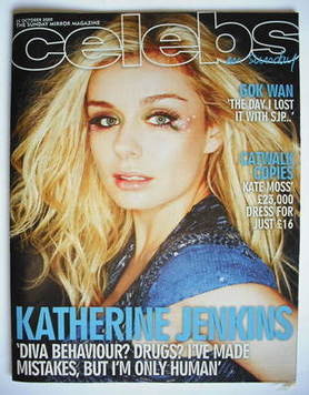 Celebs magazine - Katherine Jenkins cover (25 October 2009)