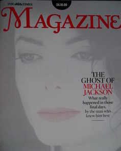 The Times magazine - Michael Jackson cover (24 October 2009)