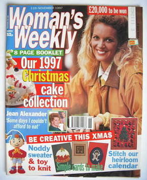 Woman's Weekly magazine (11 November 1997)