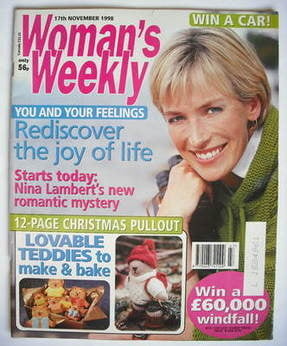 Woman's Weekly magazine (17 November 1998)