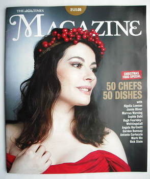 The Times magazine - Nigella Lawson cover (21 November 2009)