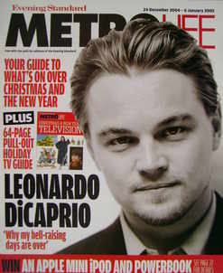 <!--2004-12-24-->Metrolife magazine - Leonardo DiCaprio cover (24 December 