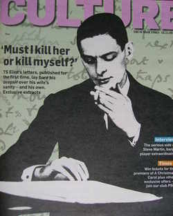 <!--2009-11-01-->Culture magazine - TS Eliot cover (1 November 2009)