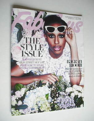 Fabulous magazine - Alexandra Burke cover (18 February 2012)