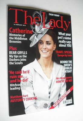 The Lady magazine (10 February 2012 - Kate Middleton cover)