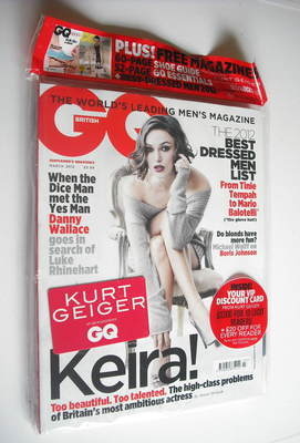 British GQ magazine - March 2012 - Keira Knightley cover