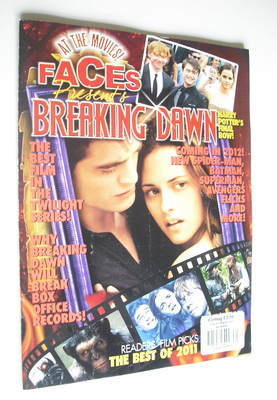 Faces magazine - Breaking Dawn cover (Autumn/Winter 2011)
