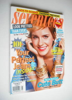Seventeen magazine - August 2011 - Emma Watson cover