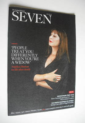 Seven magazine - Anjelica Huston cover (20 November 2011)