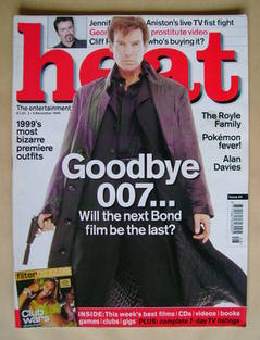 Heat magazine - Pierce Brosnan cover (2-8 December 1999 - Issue 44)