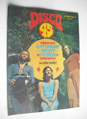 Disco 45 magazine - No 93 - July 1978 - The Bee Gees cover