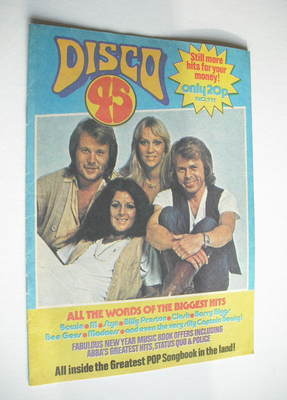 <!--1980-01-->Disco 45 magazine - No 111 - January 1980 - Abba cover