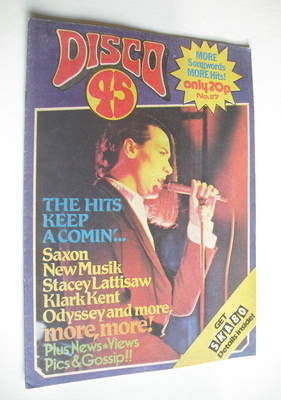 Disco 45 magazine - No 117 - July 1980