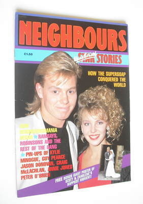 <!--1988-01-->Neighbours Star Stories magazine - Kylie Minogue and Jason Do