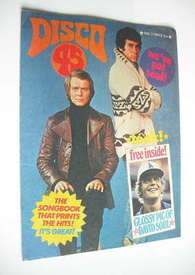 Disco 45 magazine - No 77 - March 1977 - David Soul and Paul Michael Glaser cover