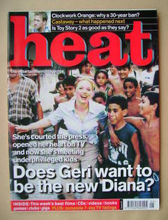 <!--2000-02-03-->Heat magazine - Geri Halliwell cover (3-9 February 2000 - 