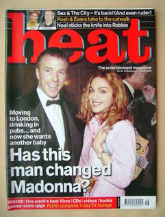 Heat magazine - Madonna and Guy Ritchie cover (24 February - 1 March 2000 - Issue 54)