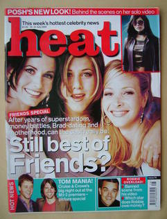 <!--2000-07-15-->Heat magazine - Courteney Cox Arquette, Jennifer Aniston, 