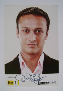 Chris Bisson autograph (hand-signed Emmerdale cast card)