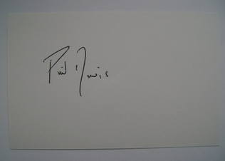 Phil Davis autograph