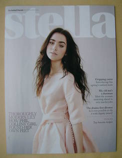 Stella magazine - Lily Collins cover (26 February 2012)