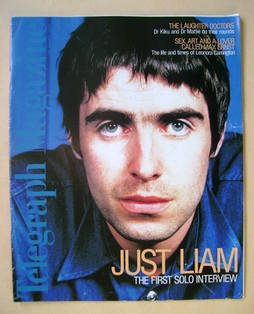 Telegraph magazine - Liam Gallagher cover (16 August 1997)