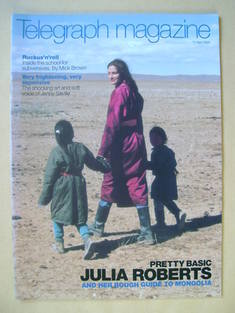 Telegraph magazine - Julia Roberts cover (15 April 2000)