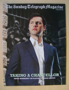 The Sunday Telegraph magazine - David Morrissey cover (14 September 2003)