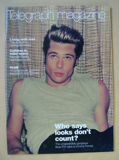 Telegraph magazine - Brad Pitt cover (2 January 1999)