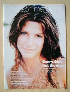 Telegraph magazine - Sandra Bullock cover (31 October 1998)