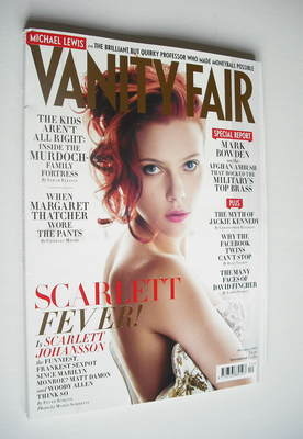 Vanity Fair magazine - Scarlett Johansson cover (December 2011)